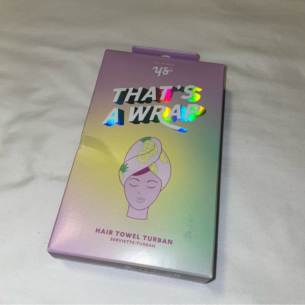 Yes Studio Hair Towel, NIB